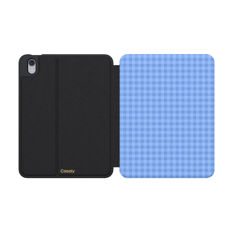 Sweet Jam | Blue Gingham iPad Case