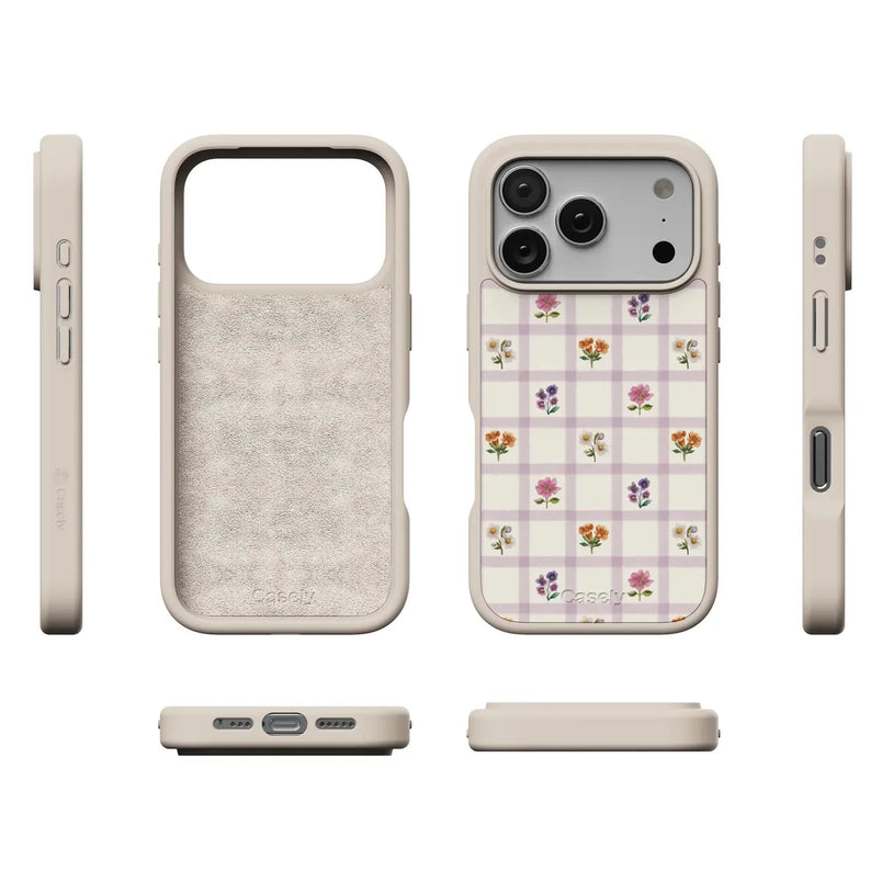 Meadow Check | Floral Gingham Case