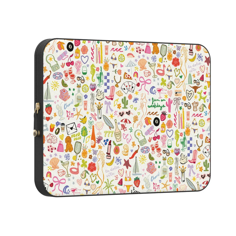 All the Fun Things Fun on Weekdays Laptop Case | Casely