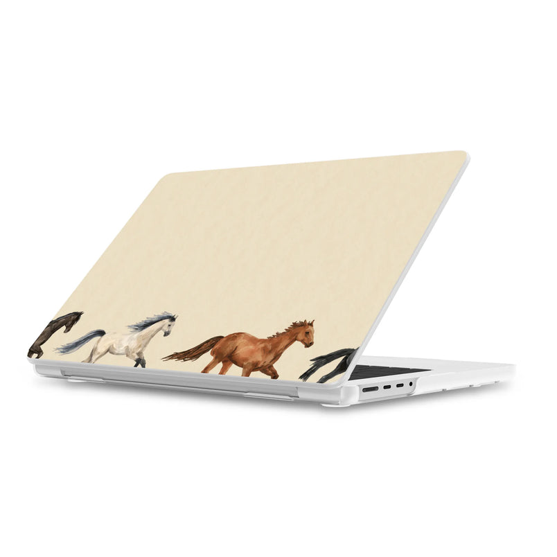 Stallion Stampede | Wild Horses Laptop Shell