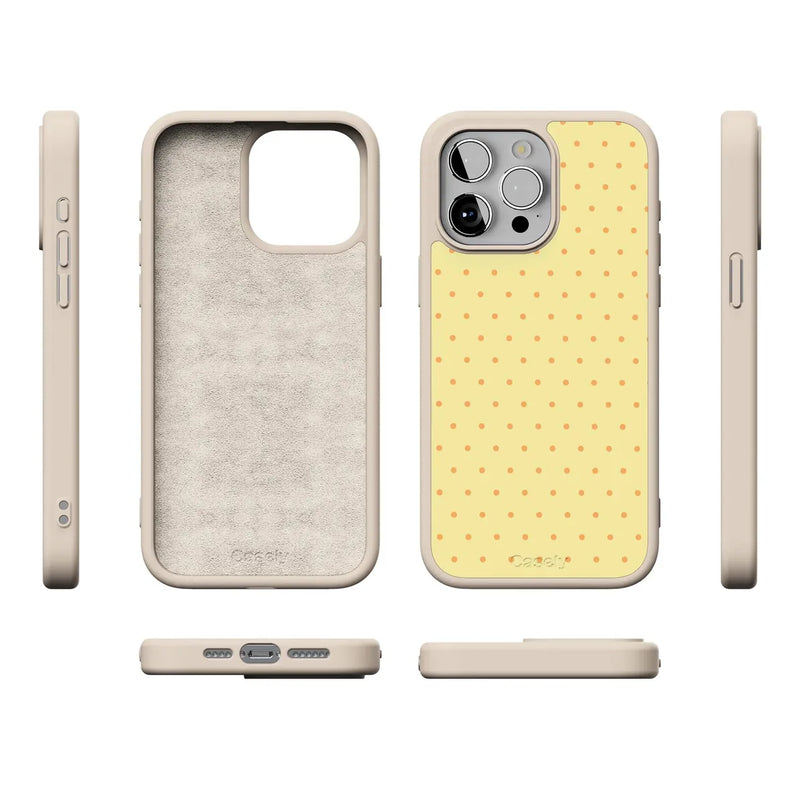 On the Dot | Yellow Polka Dot Case