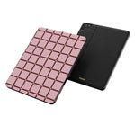 Uptown Gridlock | Pink Checkerboard iPad Case