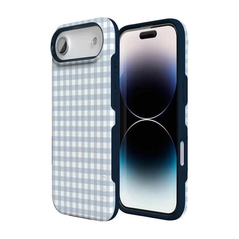 Pastel Picnic | Blue Gingham Case