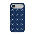 On the Dot | Navy Polka Dot Case