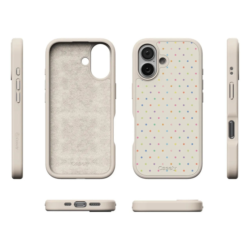 On the Dot | Rainbow Polka Dot Case