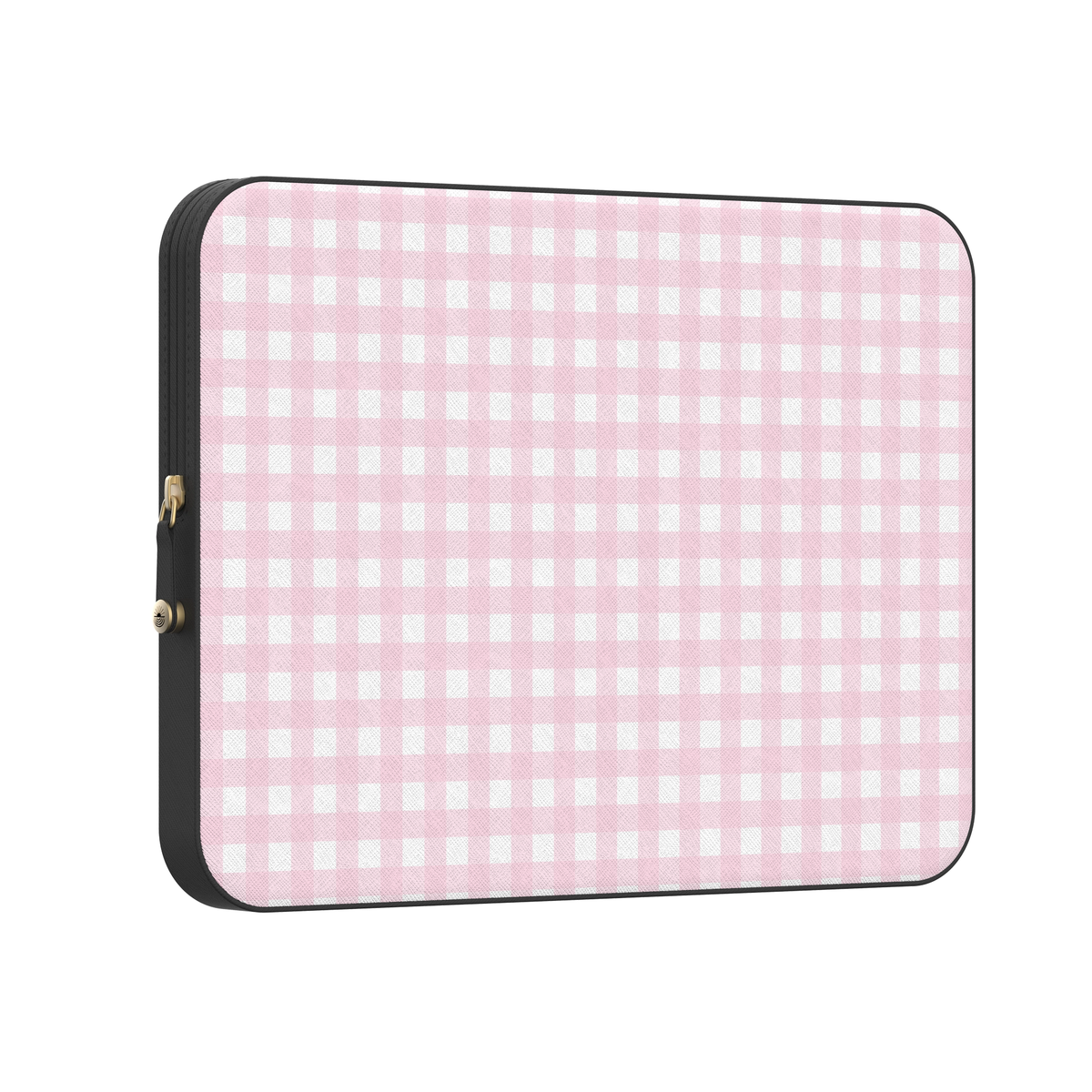 Pink Plaid Sunday Best Laptop Case