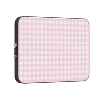 Pink Plaid | Sunday Best Laptop Case