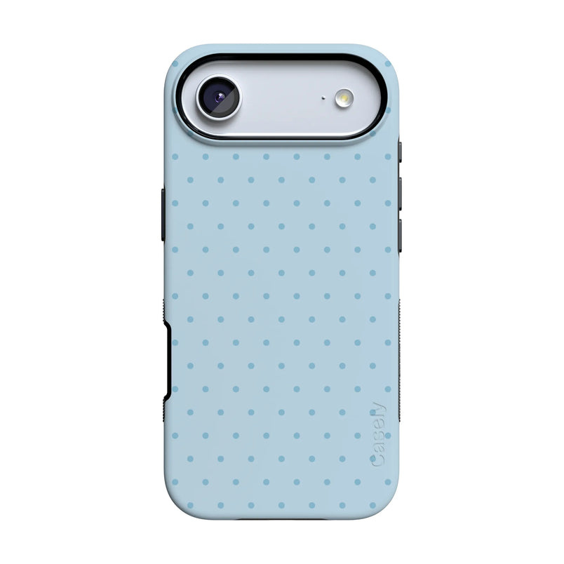 On the Dot | Blue Monochrome Polka Dot Case - iPhone 17 Air