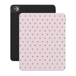 On the Dot | Blush Pink Polka Dot iPad Case