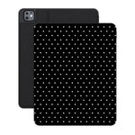 On the Dot | Black Polka Dot iPad Case