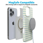 Pastel Picnic | Blue & Green Gingham Case