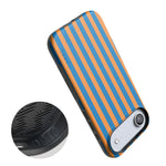 Go New York | Blue & Orange Stripes Case