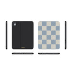 Fit Check | Light Blue Checkerboard iPad Case