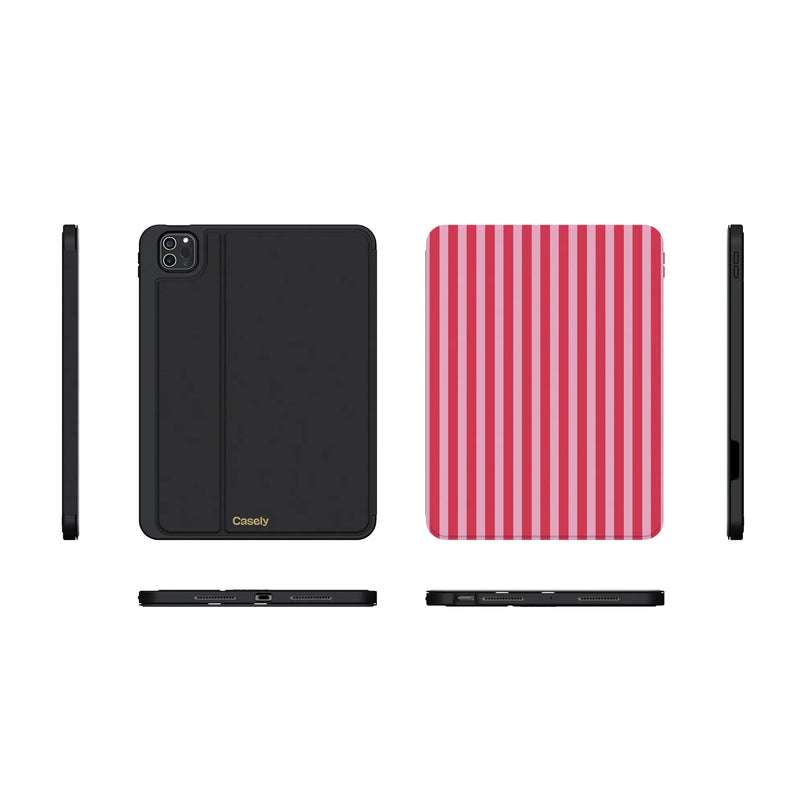 Perfect Stripes | Pink Stripes iPad Case