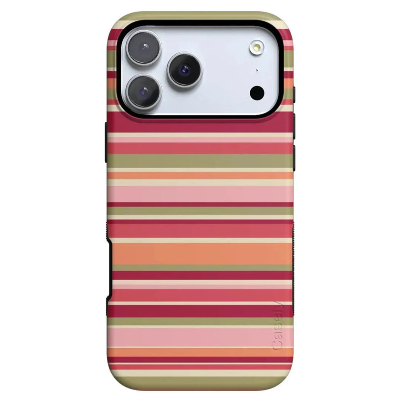 Citrus Stripes | Poolside Print Case - iPhone 17 Pro