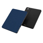 On the Dot | Navy Polka Dot iPad Case