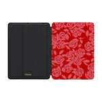 Final Rose | Red & Pink Floral iPad Case
