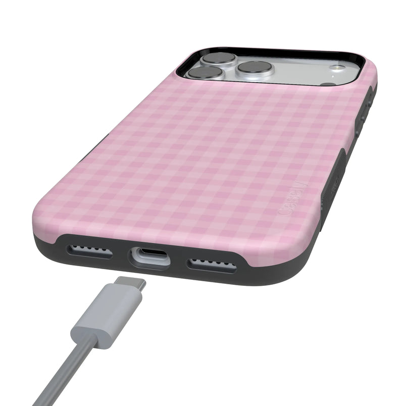 Sweet Jam | Light Pink Gingham Case