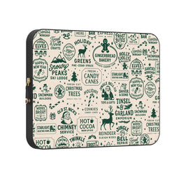 Santa's Stamps | Holiday Market Laptop Case