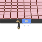 Uptown Gridlock | Pink Checkerboard Laptop Case