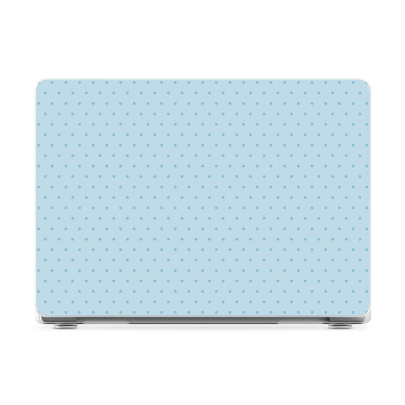 On the Dot | Blue Monochrome Polka Dot Laptop Shell - 15" MacBook Air