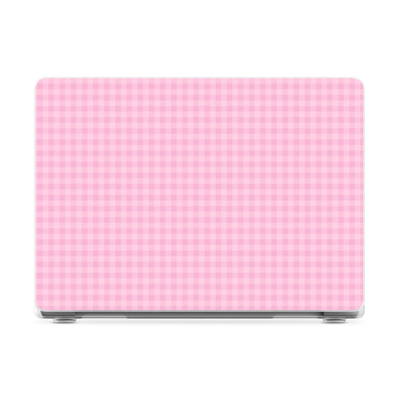 Sweet Jam | Light Pink Gingham Laptop Shell - 15" MacBook Air