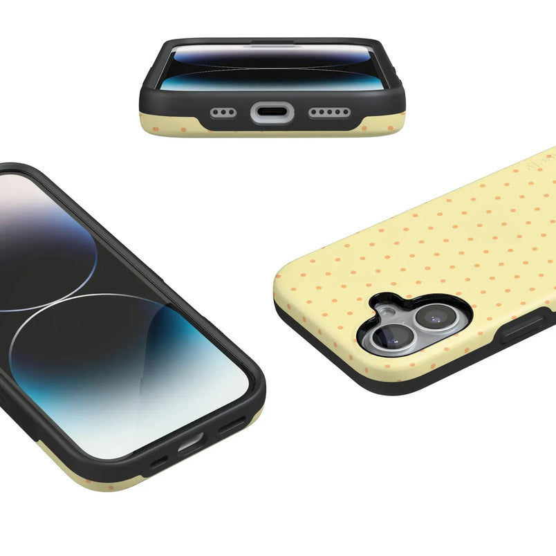 On the Dot | Yellow Polka Dot Case