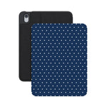 On the Dot | Navy Polka Dot iPad Case