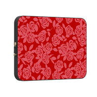 Final Rose | Red & Pink Floral Laptop Case