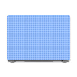 Sweet Jam | Blue Gingham Laptop Shell - 16