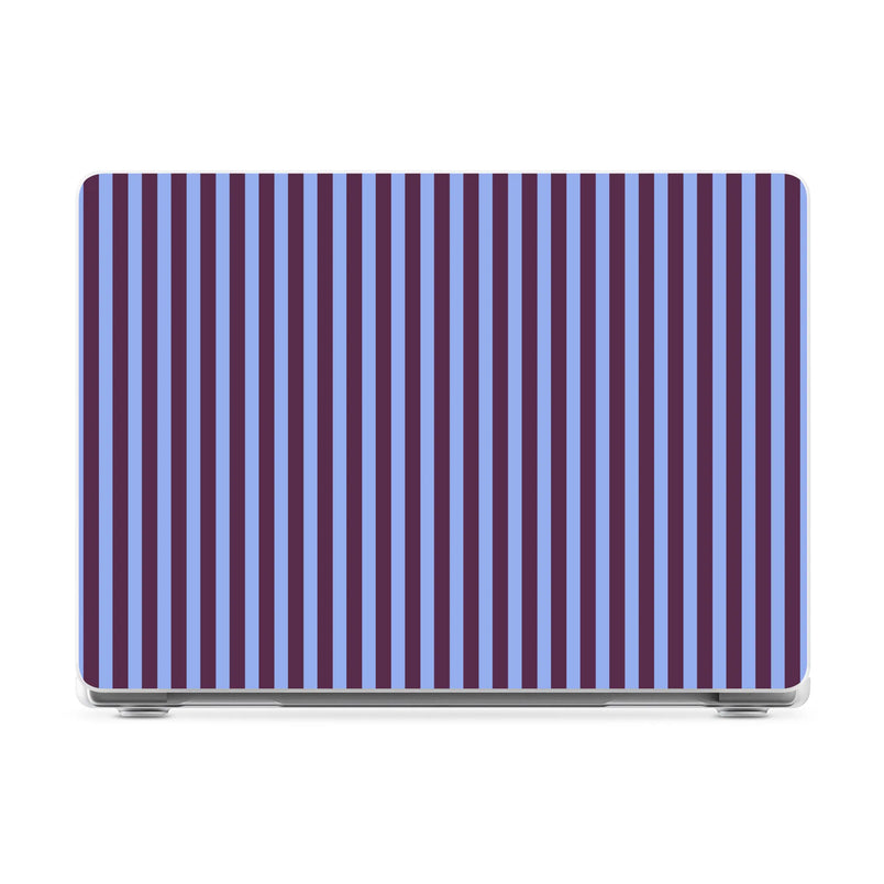 Perfect Stripes | Purple & Blue Stripes Laptop Shell - 14" MacBook Pro