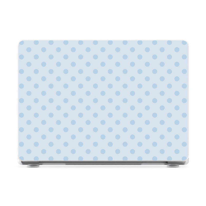 Spotted in SoHo | Light Blue Polka Dot Laptop Shell - 14" MacBook Pro