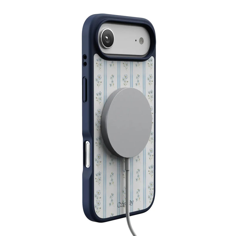 Cottage Stripe | Blue Floral Case