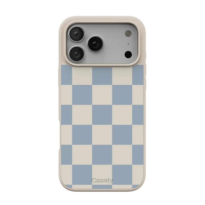 Fit Check | Light Blue Checkerboard Case - iPhone 17 Pro