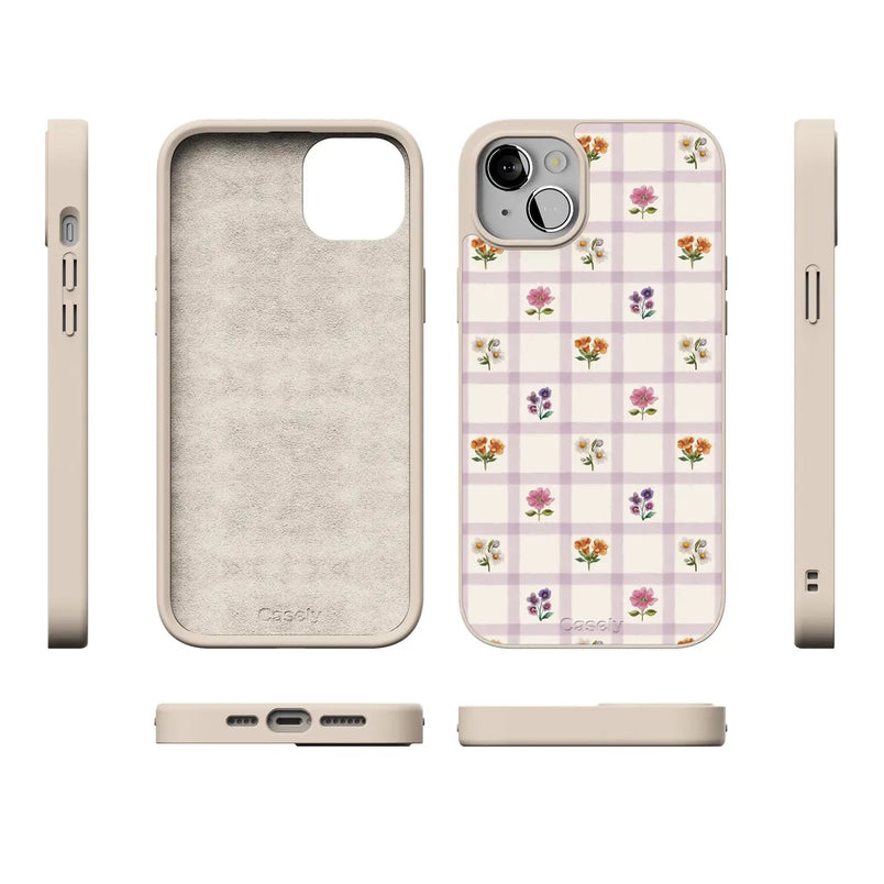 Meadow Check | Floral Gingham Case