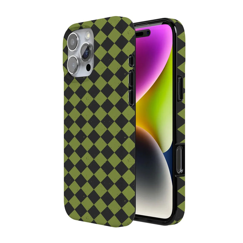 Wicked Hex | Green Checkered Case
