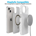 On the Dot | White Polka Dot Case