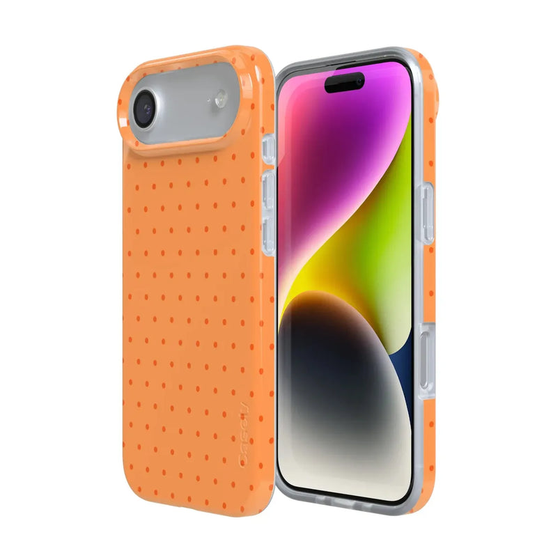 On the Dot | Orange Polka Dot Case