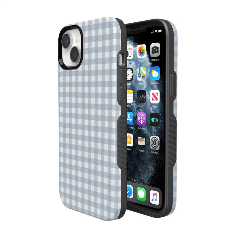 Pastel Picnic | Blue Gingham Case