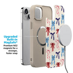 American Girlie | Red White & Blue Bows Case