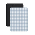 Pastel Picnic | Blue Gingham iPad Case