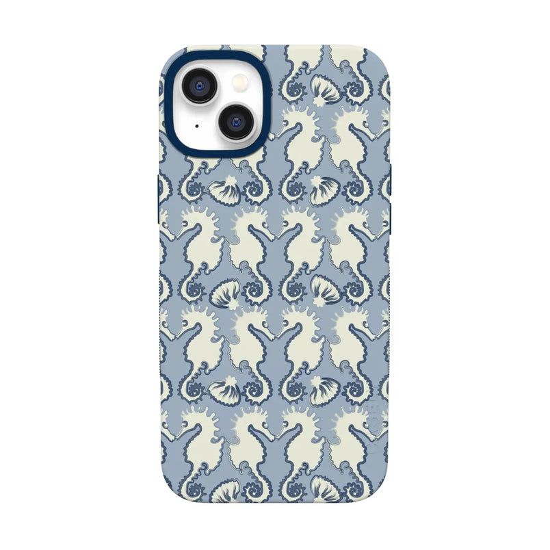 Seahorse Drift | Coastal Blues Case - iPhone 13