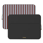 Sunday in Brooklyn | Blue Stripes Laptop Case