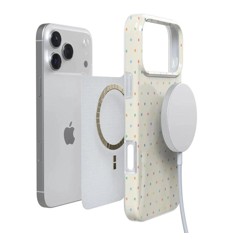 On the Dot | Rainbow Polka Dot Case
