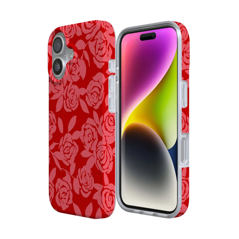 Final Rose | Red & Pink Floral Case