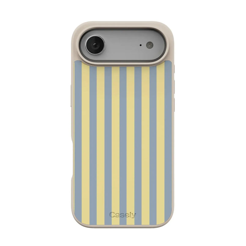 Coastline Stripes | Blue & Yellow Case - iPhone 17 Air