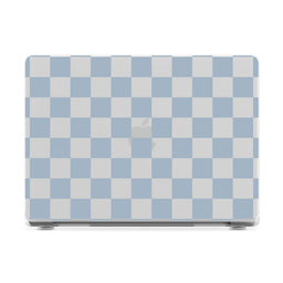 Fit Check | Light Blue Checkerboard Laptop Shell - 16