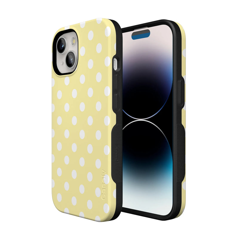 Spotted in SoHo | Yellow Polka Dot Case