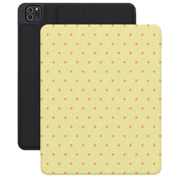 On the Dot | Yellow Polka Dot iPad Case