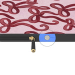 Love Me Knot | Mauve Bow Laptop Case